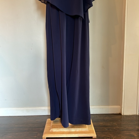 Luxology Women’s Large Navy Formal Pantsuit - Picture 3 of 11